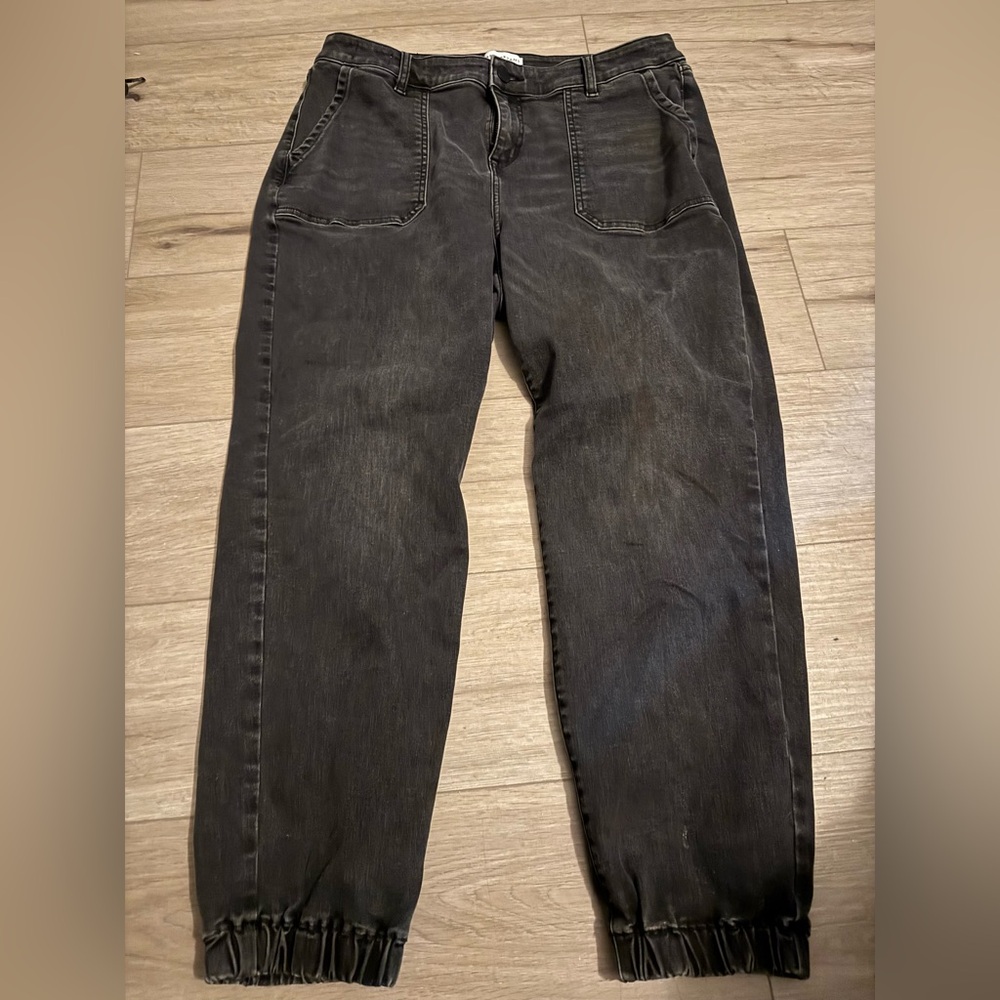 Lane Bryant Black Jogger jeans 14